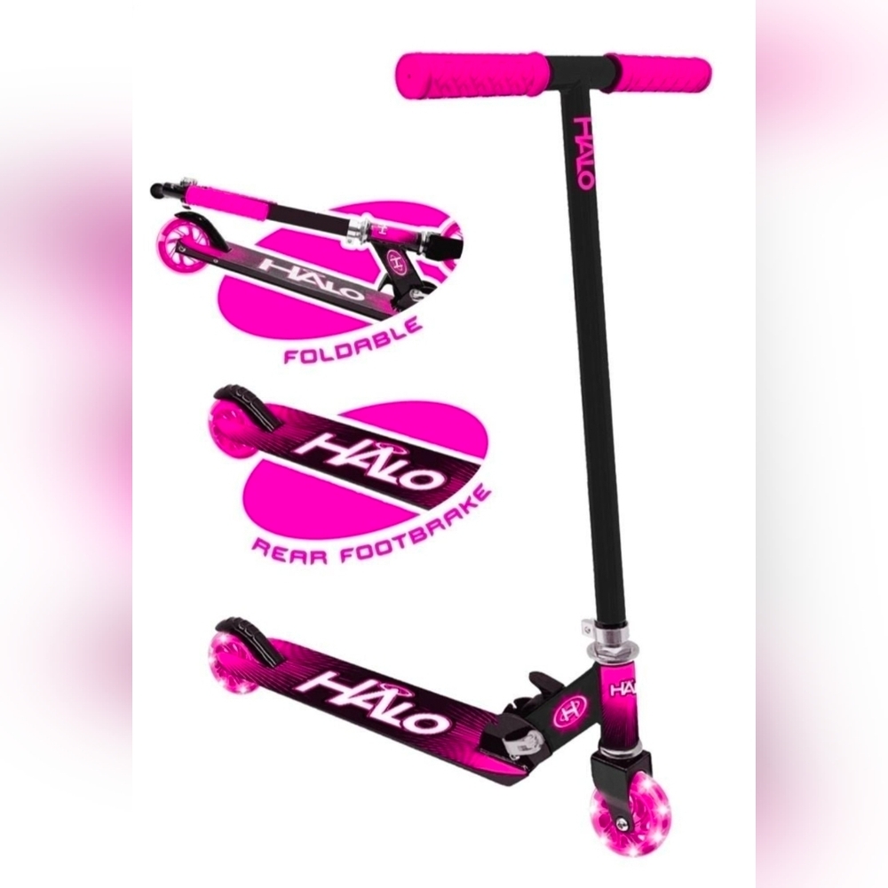 HALO 2 Wheel Scooter 5+ Years, Pink